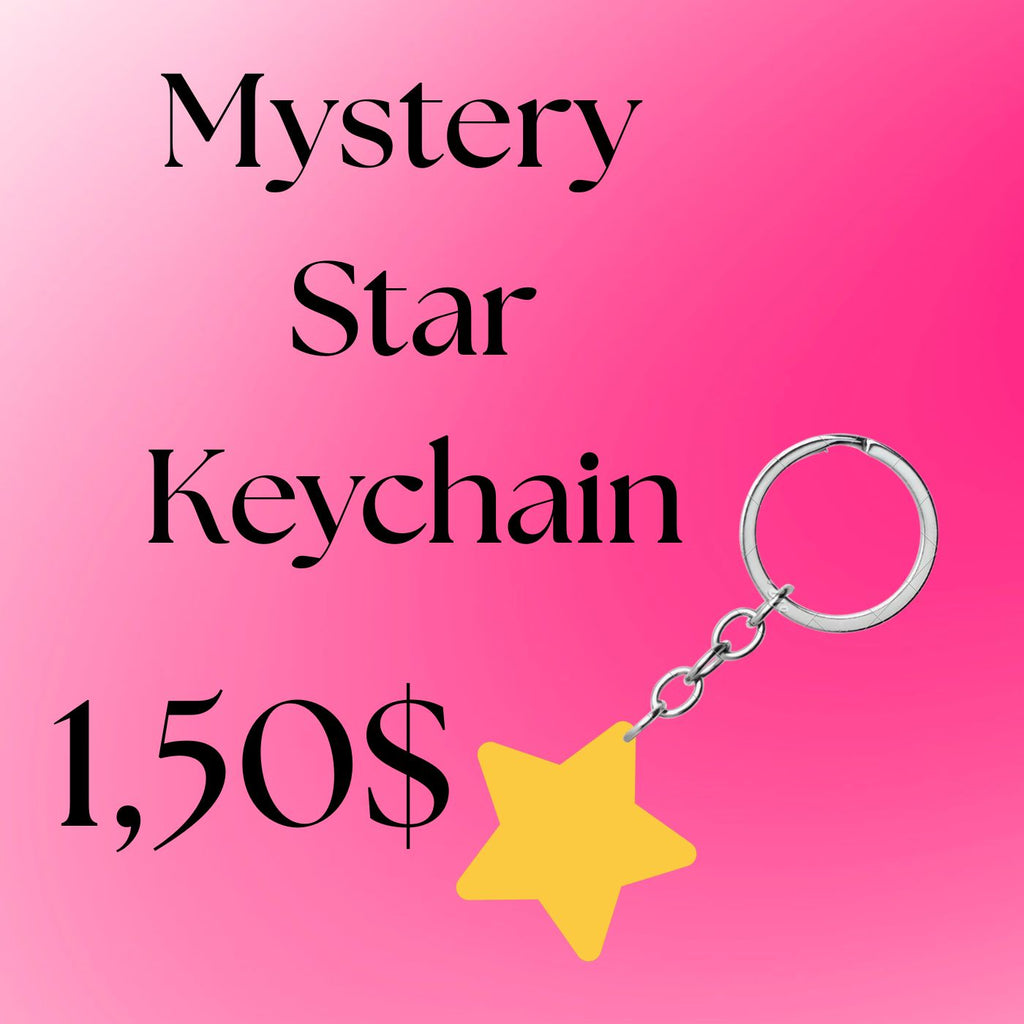 Mystery Star Keychain