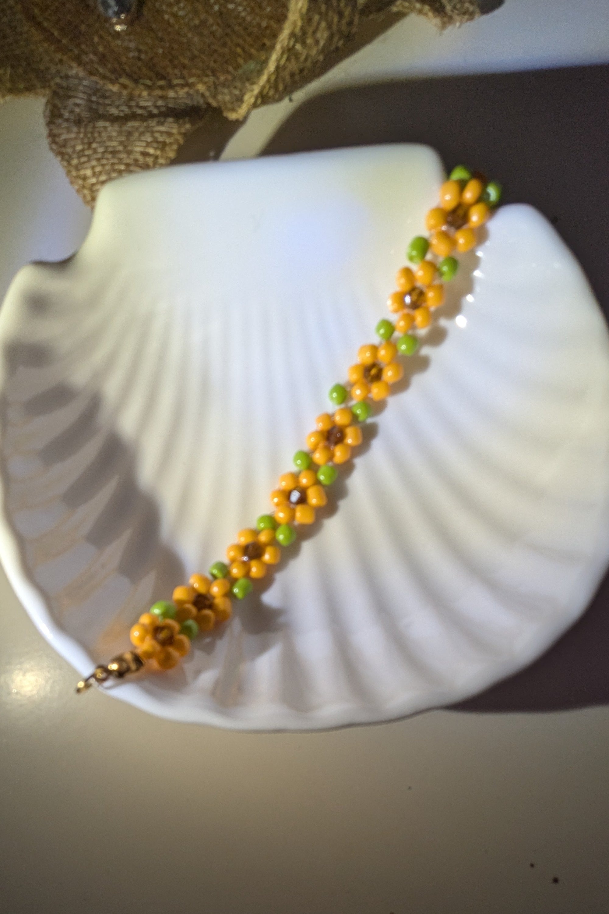 Sunflower Bracelet (floral)