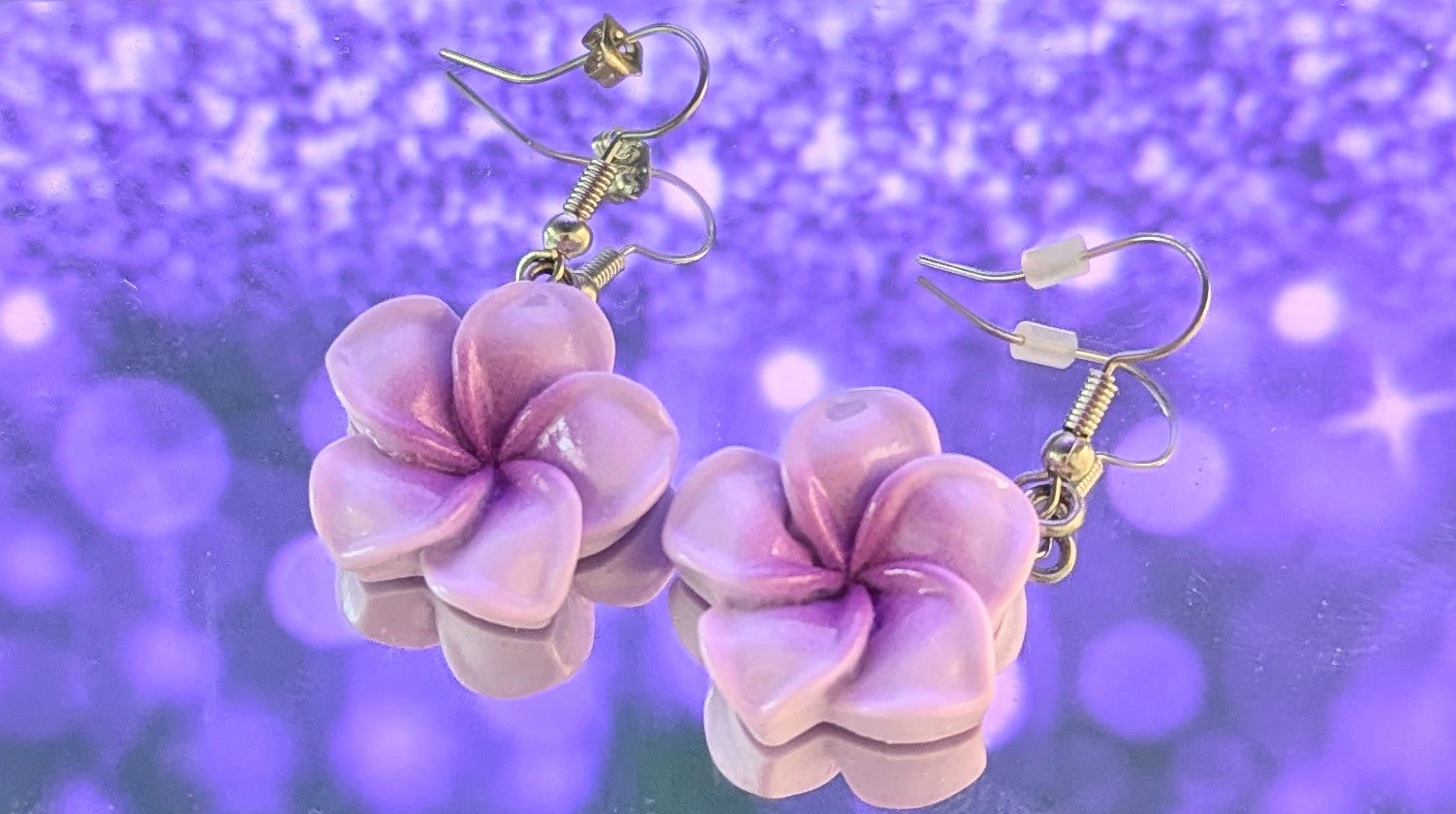 Hibscus flower earrings(multiple choices)