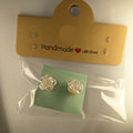 Rose earrings