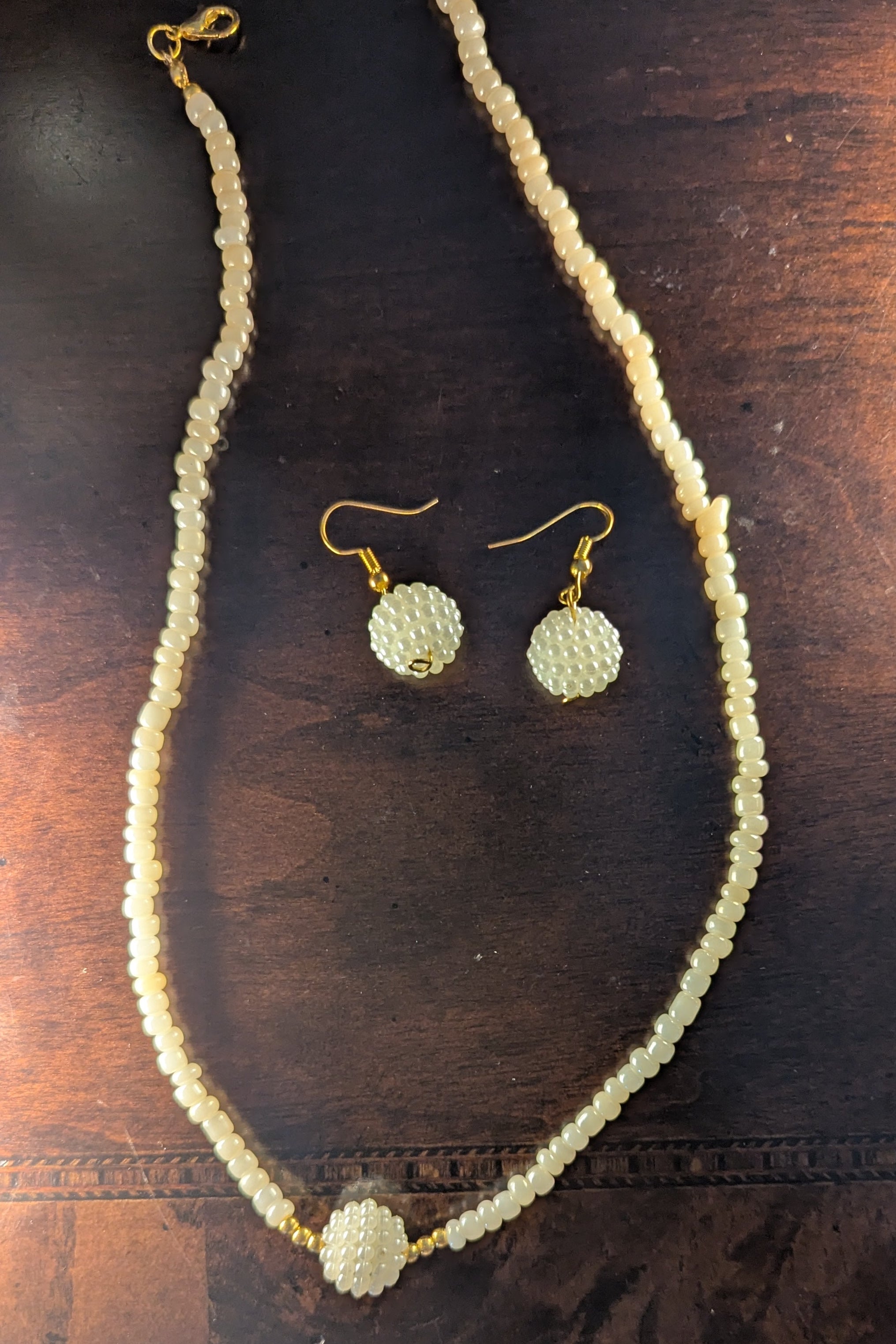 Vintage set (necklace and earrings)