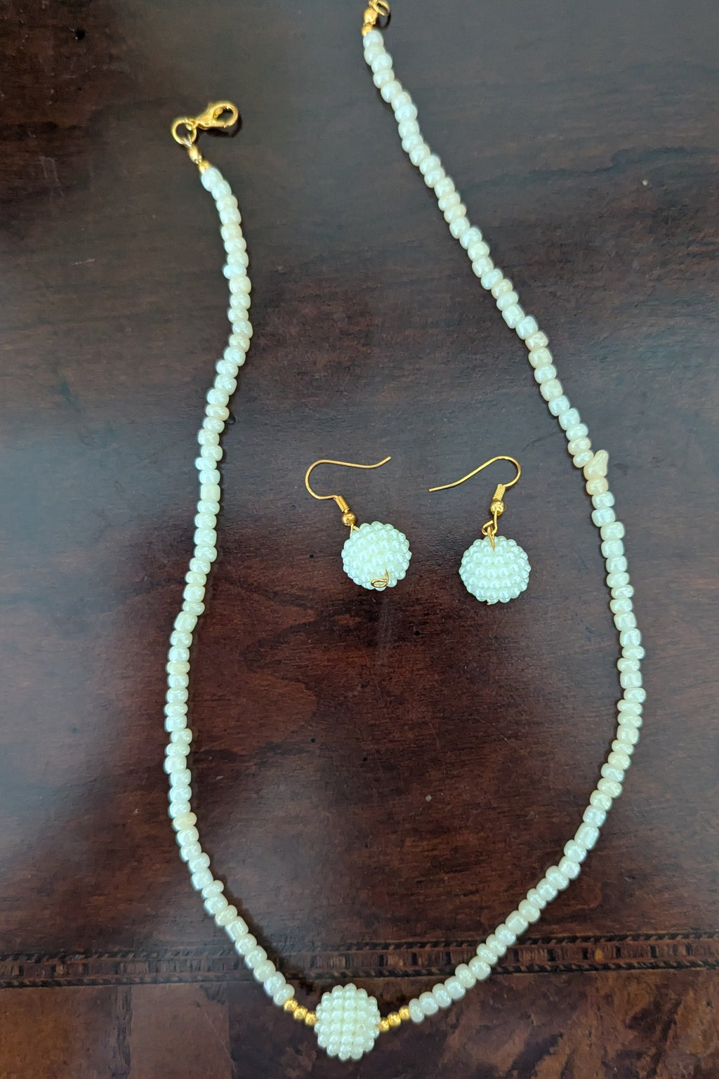 Vintage set (necklace and earrings)