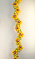 ZigZag Sunflower Bracelet (floral)