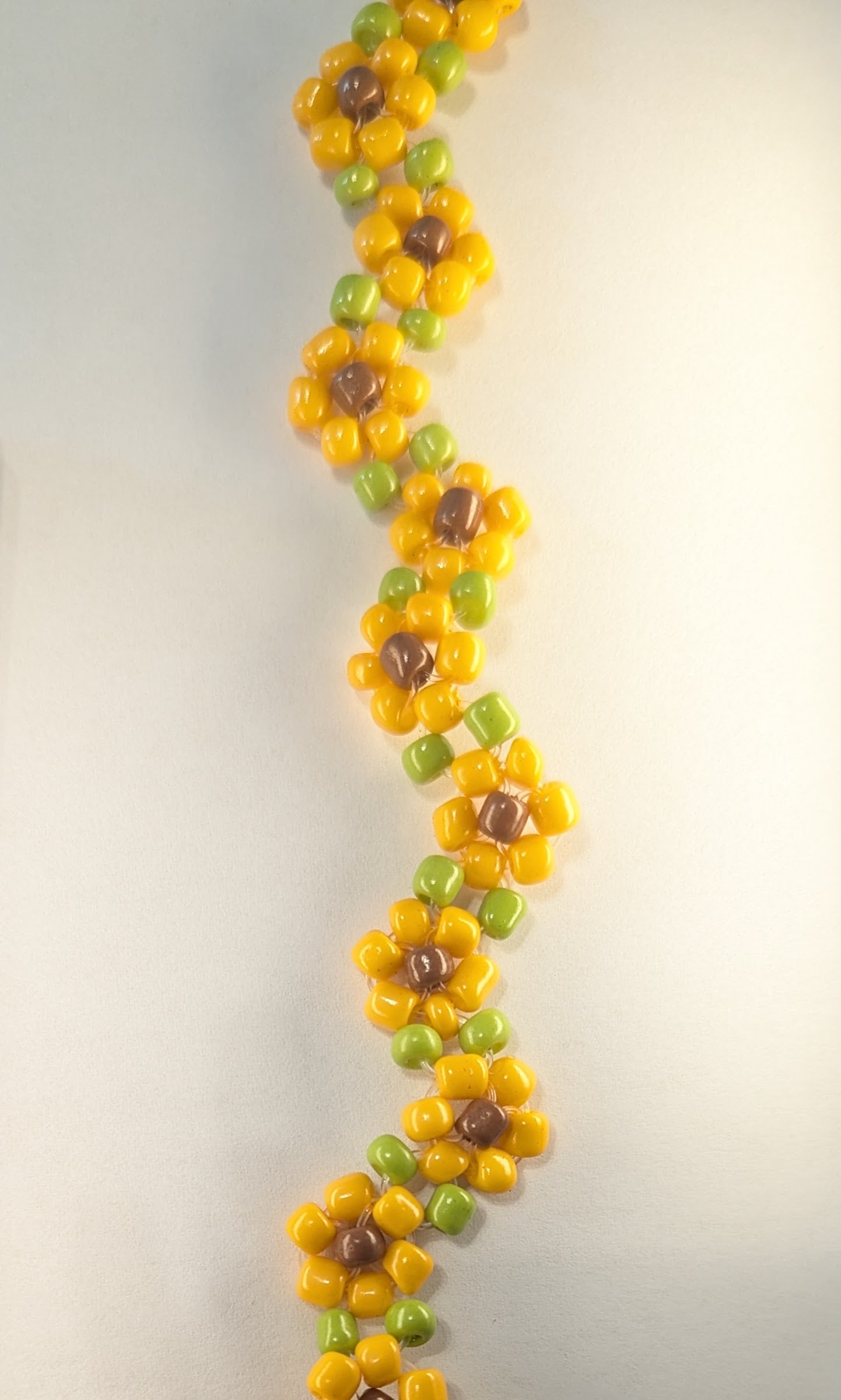 ZigZag Sunflower Bracelet (floral)